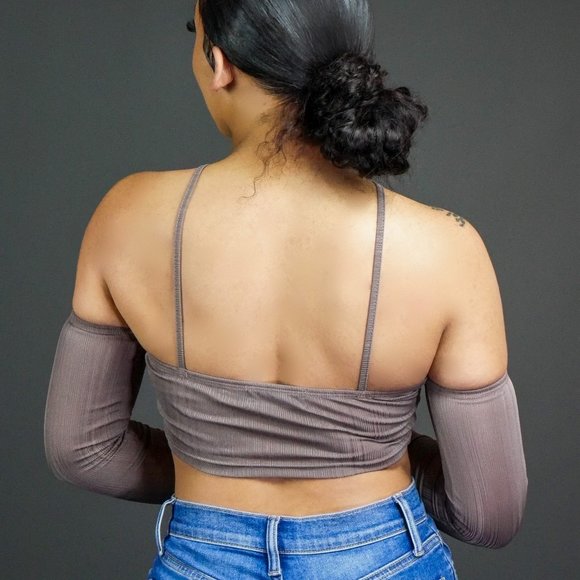 Crop Halter Top - Picture 2 of 2